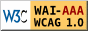 Logo di compatibilit WCAG livello AAA